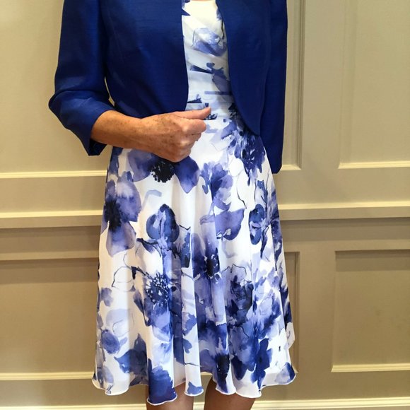 Jacques Vert Dress with Cardigan - Picture 6 of 16